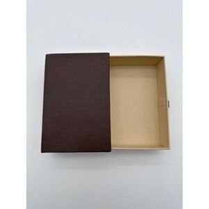 Louis Vuitton Small Accessory Storage Box Brown 5.5"x4"x1.5"